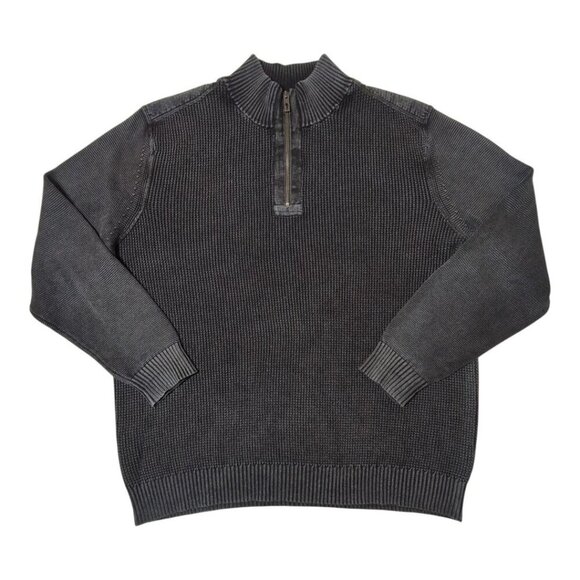 Tommy Bahama Coastal Shores Half-Zip Sweater Mens XL Preppy Pullover Cotton - Picture 1 of 10